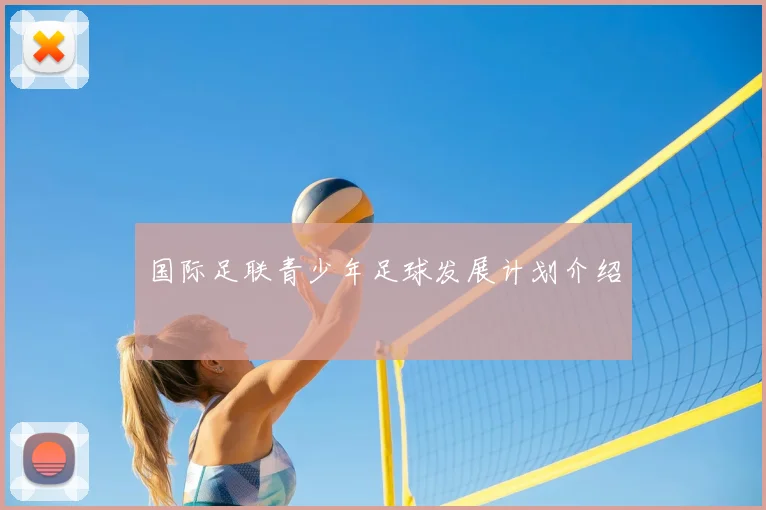 国际足联青少年足球发展计划介绍